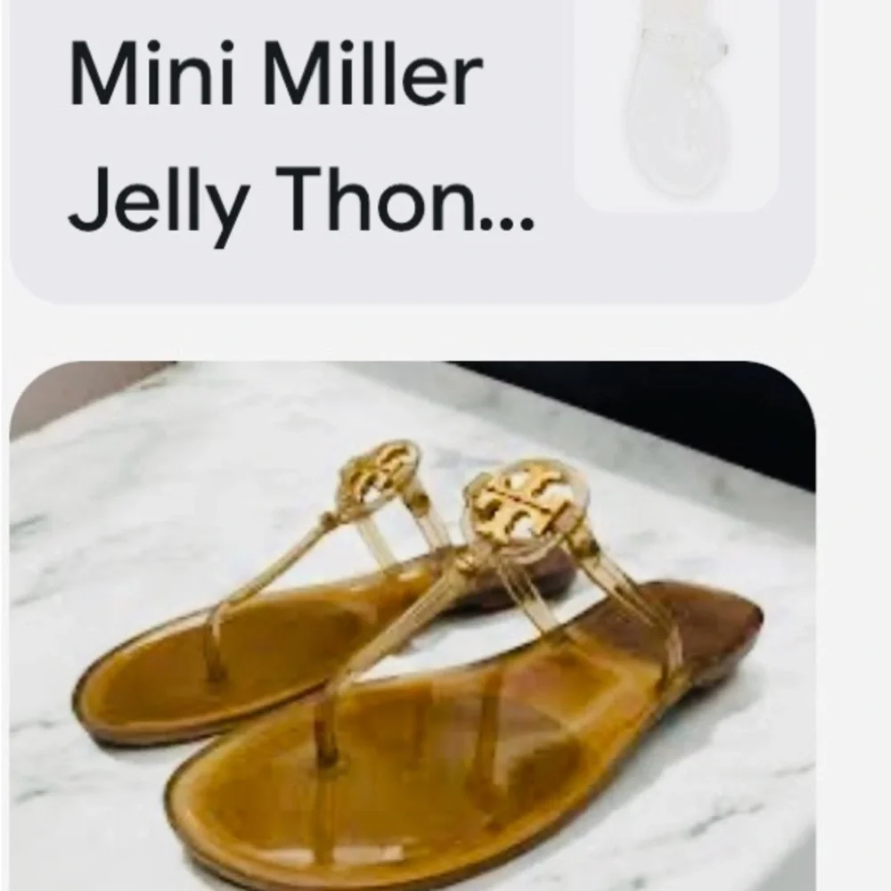 Tory Burch Mini Miller jelly sandals - Picture 4 of 5